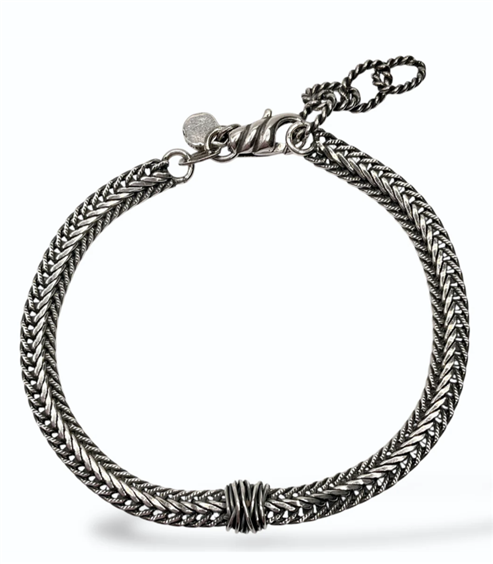 Bracciale Giacomo Burroni Uomo in Argento BC0423 - BC0423